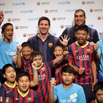 FC Barcelona Stars Visit Thailand With UNICEF