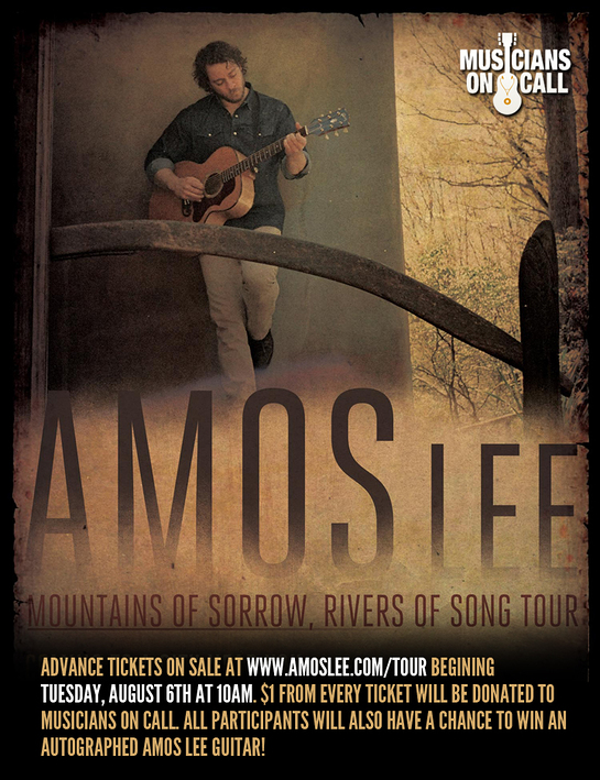 Amos Lee on Tour