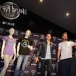 Linkin Park Unveils Charity T-Shirt At Hard Rock In Tokyo