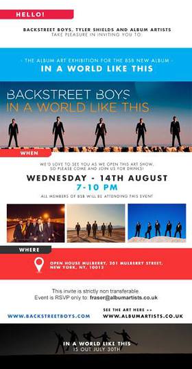 Backstreet Boys Photo Exhibition Backstreet Boys Photo Exhibition
