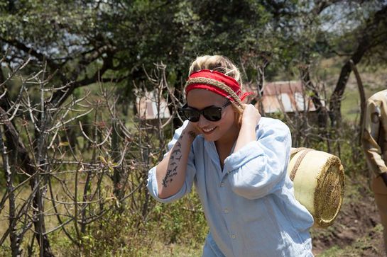Demi Lovato Celebrates Her Birthday In Kenya