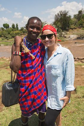 Demi Lovato In Kenya