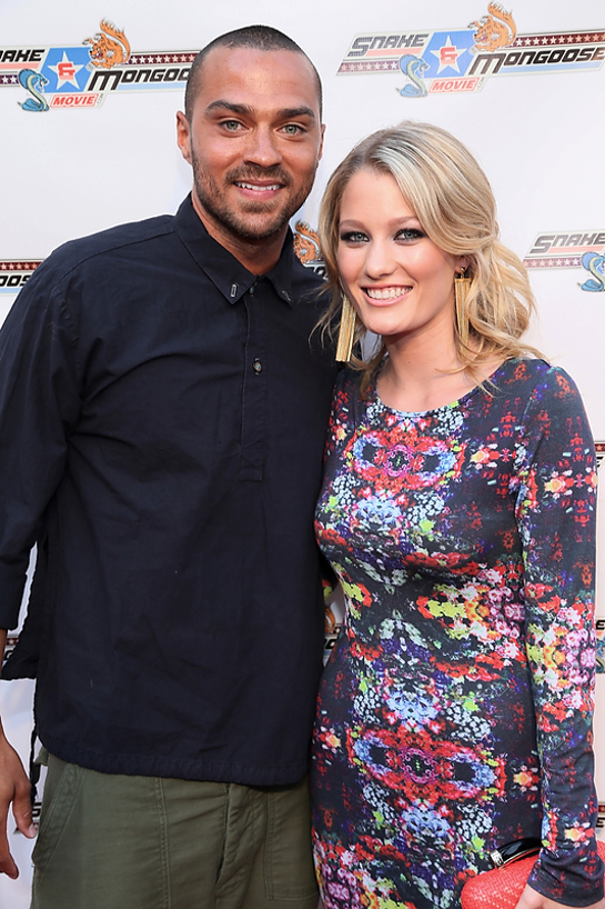  Jesse Williams and Ashley Hinshaw at the Hollywood Premiere of "Snake and Mongoose" benefitting The Leukemia and Lymphoma Society