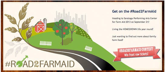 Join the #Road2FarmAid