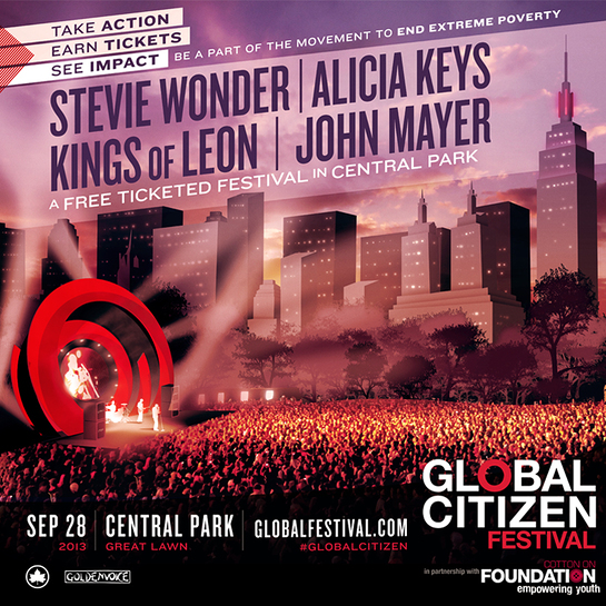 Somaly Mam Foundation is proud to be a part of the Global Citizen Festival.