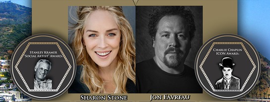 Sharon Stone and Jon Favreau will be in attendance. Sharon Stone and Jon Favreau will be in attendance.