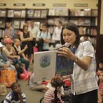 Julia Jones Reads to Children in Memory of 9/11 Victim