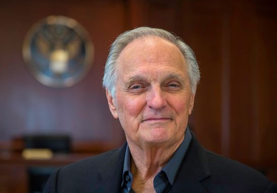 M*A*S*H star Alan Alda raised awareness of the stresses of war when he played Hawkeye Pierce, a military doctor stationed at the "4077th Mobile Army Surgical Hospital" in South Korea. M*A*S*H star Alan Alda raised awareness of the stresses of war when he played Hawkeye Pierce, a military doctor stationed at the "4077th Mobile Army Surgical Hospital" in South Korea.