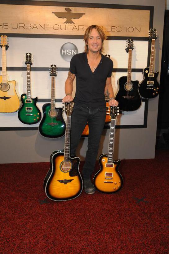 Keith Urban Announces The World Premiere Of The URBAN Guitar Collection Debuting Live On HSN November 3rd