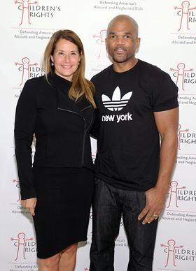 Lorraine Bracco and Darryl DMC McDaniels at the Children's Rights Benefit Lorraine Bracco and Darryl DMC McDaniels at the Children's Rights Benefit