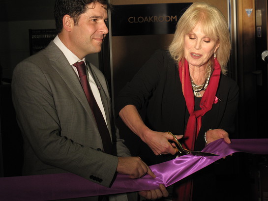 Joanna Lumley opens the British Invention Show in London Joanna Lumley opens the British Invention Show in London