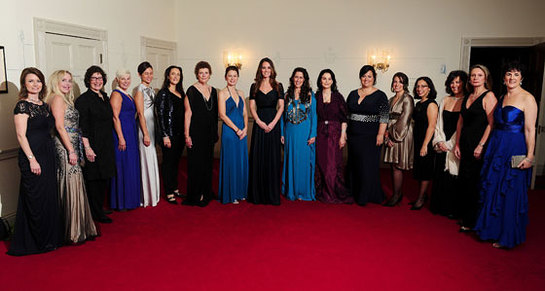 The Duchess of Cambridge at the 100 Women in Hedge Funds Gala dinner