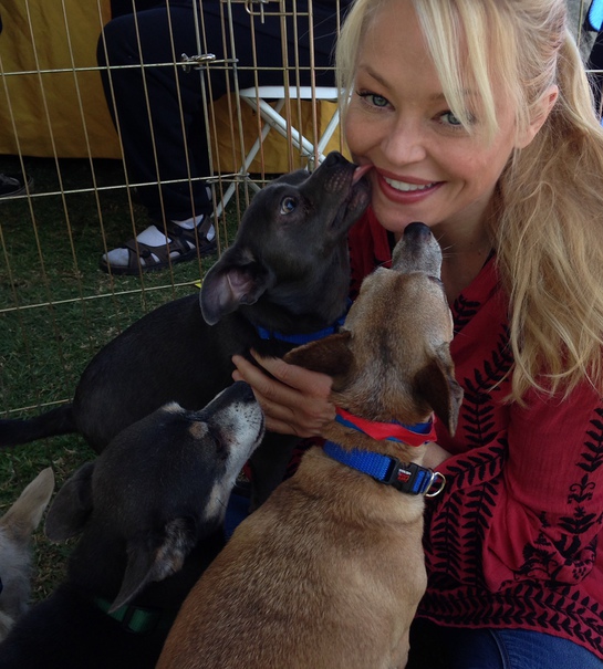 Charlotte Ross At NKLA Adoption Event Charlotte Ross At NKLA Adoption Event