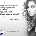 McCartney, Madonna and Cotillard call for release of Arctic 30