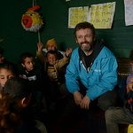 Michael Sheen Visits Refugees In Lebanon