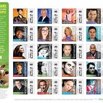 Famous Vegetarians Featured On PETA Stamps