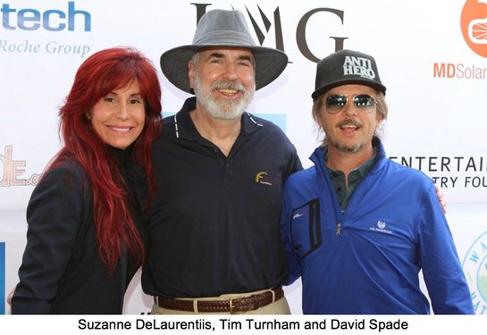 Suzanne DeLaurentiis, Tim Turnham and David Spade Suzanne DeLaurentiis, Tim Turnham and David Spade