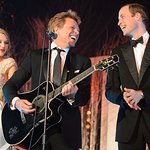 The Duke Of Cambridge Rocks With Taylor Swift And Jon Bon Jovi