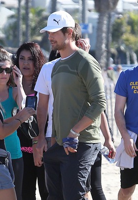 Josh Duhamel takes part in PUMA Run/Walk for Philippines Relief in Santa Monica