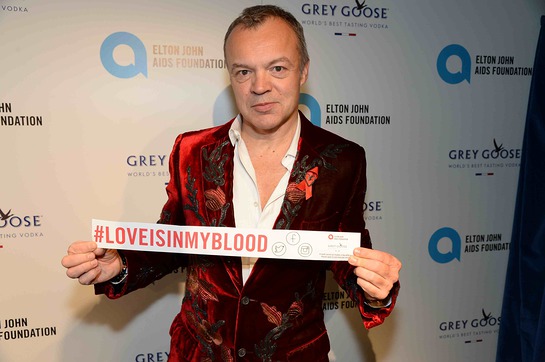 Graham Norton The Love is in My Blood Winter Dinner