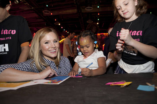 Kristen Bell at PATH Thanksgiving Event