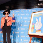 Photos: Yoko Ono Visits Tokyo For Imagine There's No Hunger Campaign