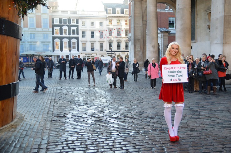 Helen Flanagan Says No To Fur This Christmas
