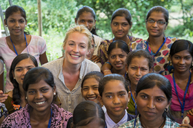 Cat Deeley travels to India to witness how the futures of adolescent girls are being transformed Cat Deeley travels to India to witness how the futures of adolescent girls are being transformed