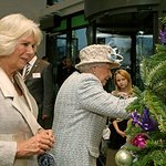 The Queen Helps The Duchess Of Cornwall Decorate Barnardo's Tree