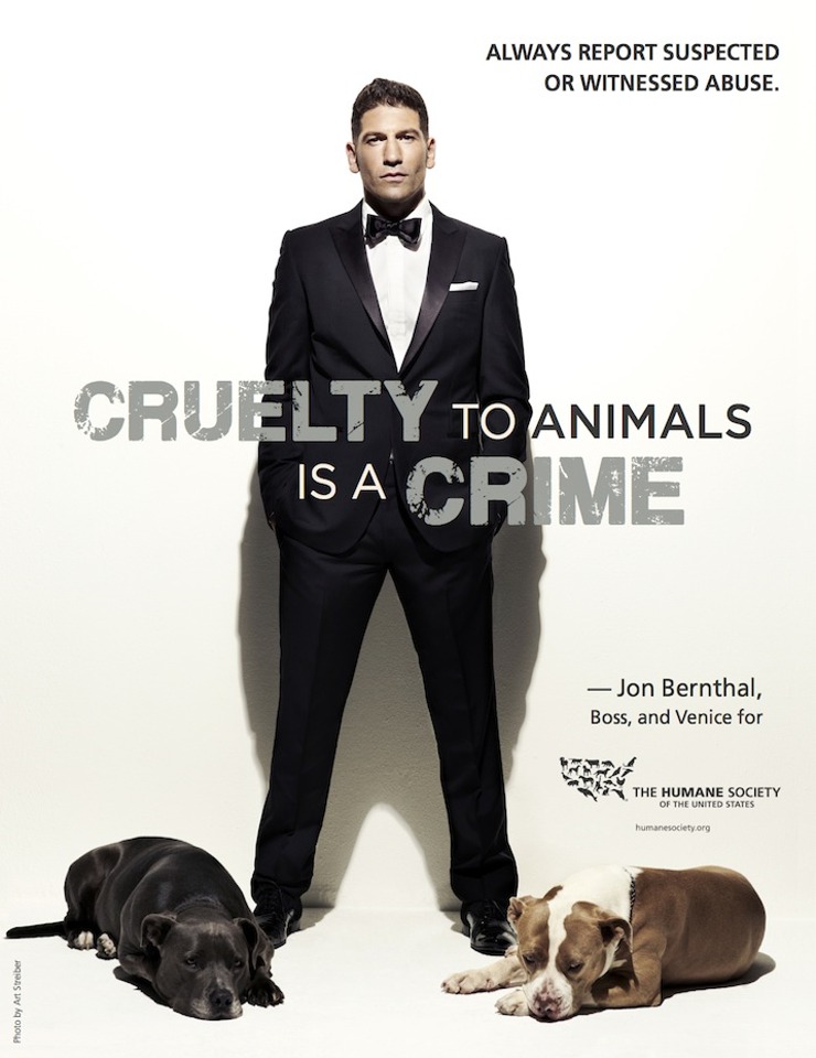 Jon Bernthal Gets Tough On Animal Cruelty