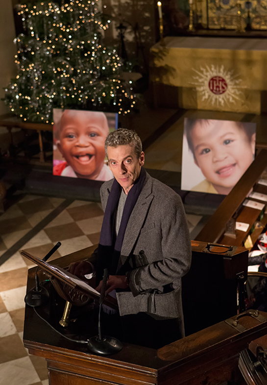 Peter Capaldi at Operation Smile UK's Carols By Candlelight event