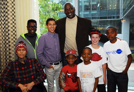 Michael Jordan Grants 200th Wish