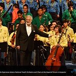 Placido Domingo Performs For Acapulco Flood Relief