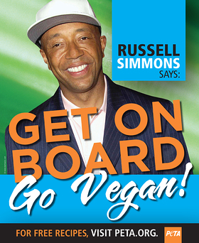 Russell Simmons PETA Ad