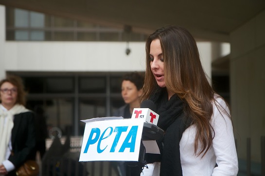 Kate del Castillo Unveils PETA PSA