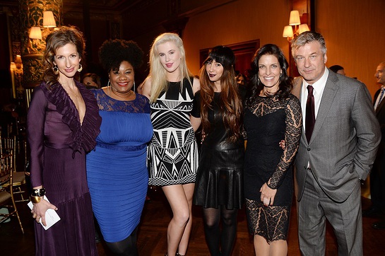 Alysia Reiner, Adrienne C. Moore, Ireland Baldwin, Jackie Cruz, Jennifer Ford and Alec Baldwin