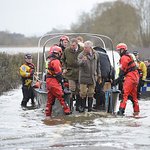 Prince Charles Visits Flood And Riot Victims