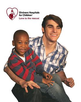 Shriners Hospitals for Children announces former patient and award-winning actor RJ Mitte as a national Love to the rescue Ambassador