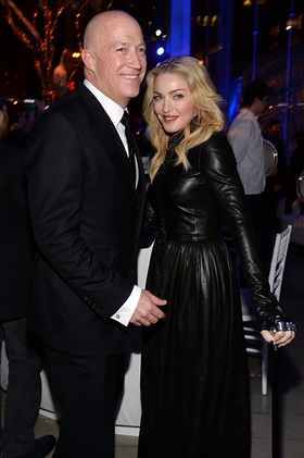 Bryan Lourd and Madonna