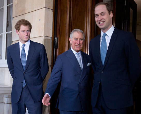 The Prince of Wales and The Duke of Cambridge and Prince Harry attend the Illegal Wildlife Trade conference in London