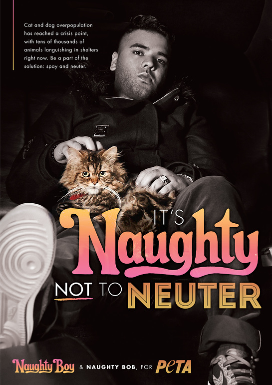 Naughty Boy's PETA Ad