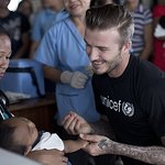 UNICEF Goodwill Ambassador David Beckham Launches Appeal For Children In Crisis