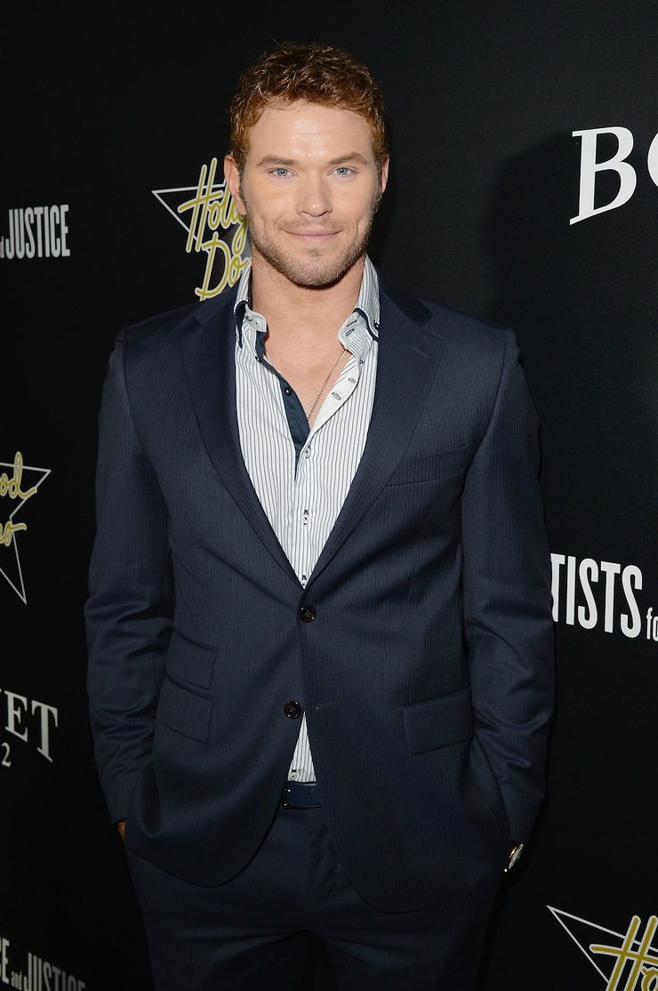 Kellan Lutz At Hollywood Domino Event