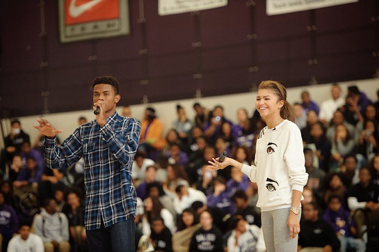 Trevor Jackson and Zendaya