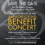 Sting Announces 2014 Rainforest Fund Benefit Concert