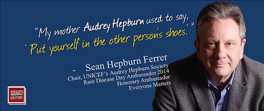 Sean Hepburn Ferrer Supports Everyone Matters