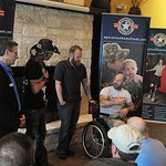 Bret Michaels Visits Wounded Warriors