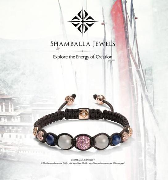 Shamballa Jewels Bracelet customized by Helena Christensen.