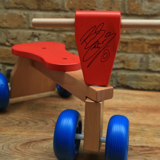 Galt Trike Signed By Bradley Wiggins