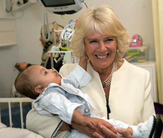 Duchess Of Cornwall at Chelsea Children's Hospital.